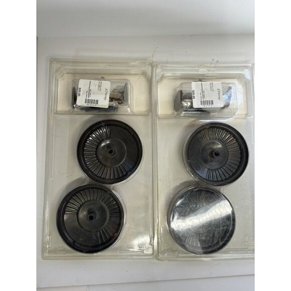 4 Vtg Medallion Round Curtain Tie Backs 3” Federal Colonial Style New Old Stock - Picture 4 of 6